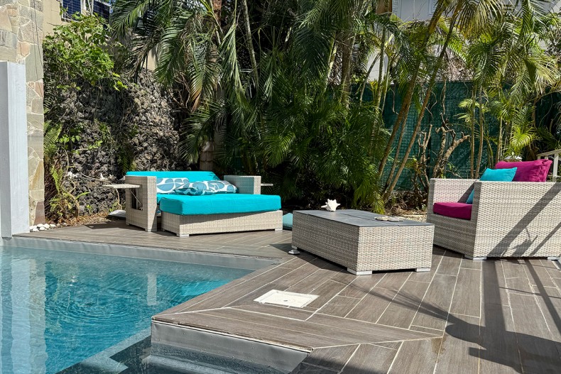 belle location le diamant avec piscine