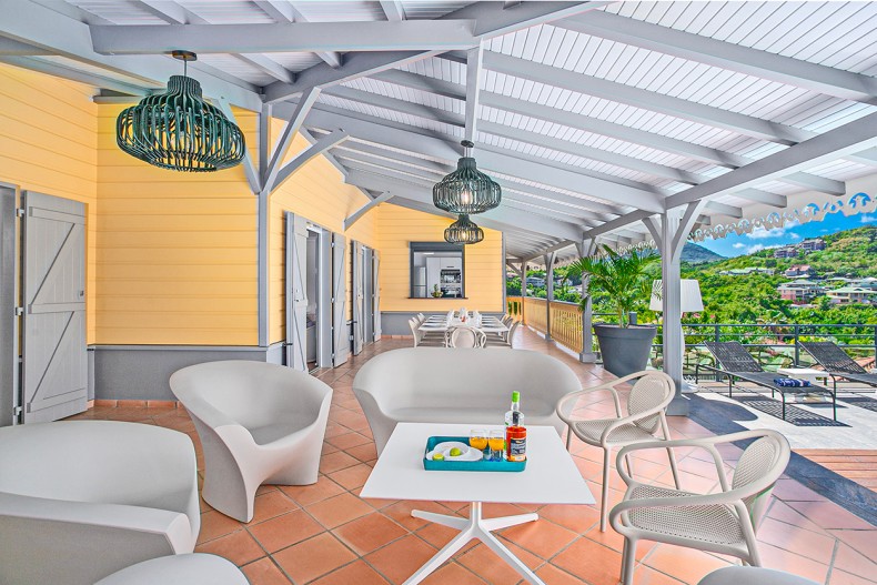 Location villa de luxe la CREOLE Martinique Trois Ilets piscine