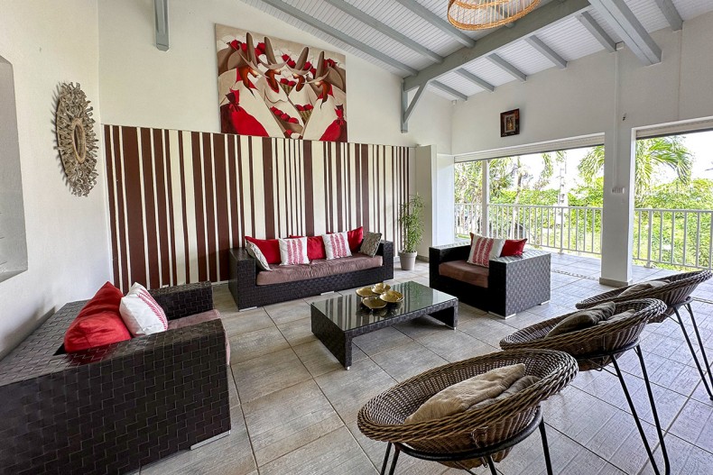 Location villa 6 ch Martinique piscine le vauclin salon
