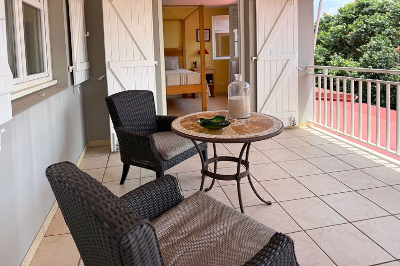 location Martinique sejour professionnel Green Sunset terrasse