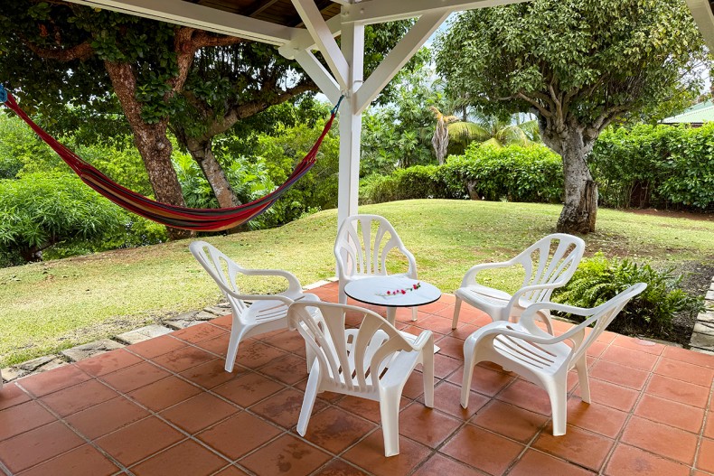 Villa mangle rouge terrasse