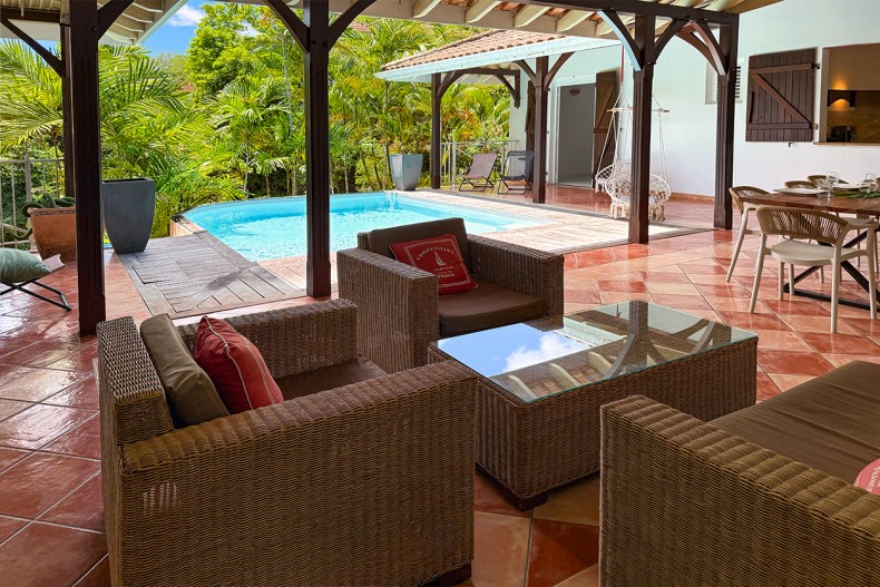 Villa Patio des trois ilets Martinique