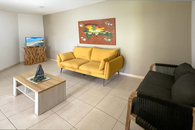 location T3 NID petite Anse d-arlet tv