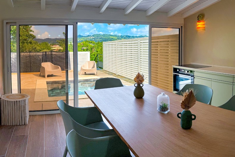 location villa le Lamentin Martinique cuisine A