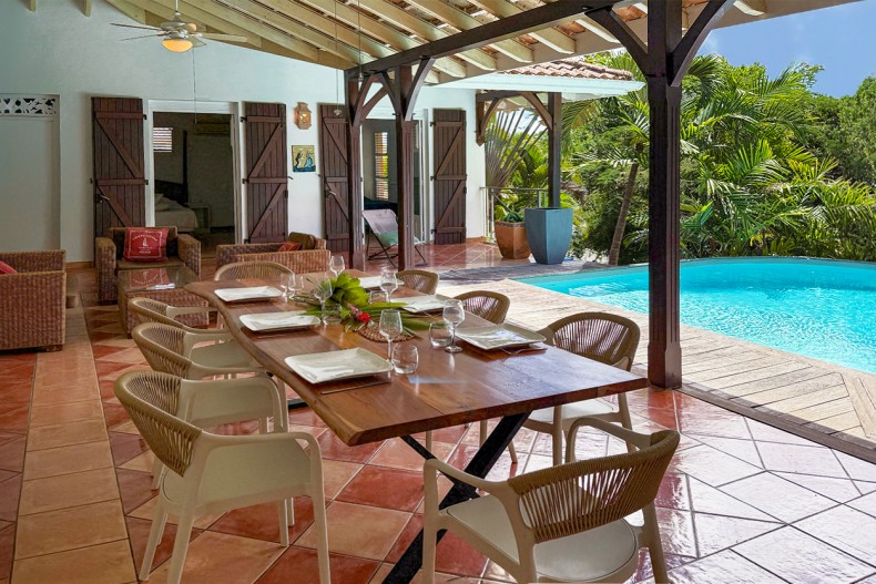 Villa Patio des trois ilets Martinique
