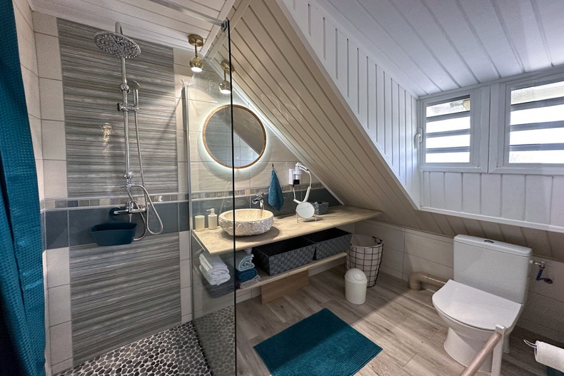 SDE ch 3 Cascade de Sainte Anne 3 chambres piscine location maison Martinique