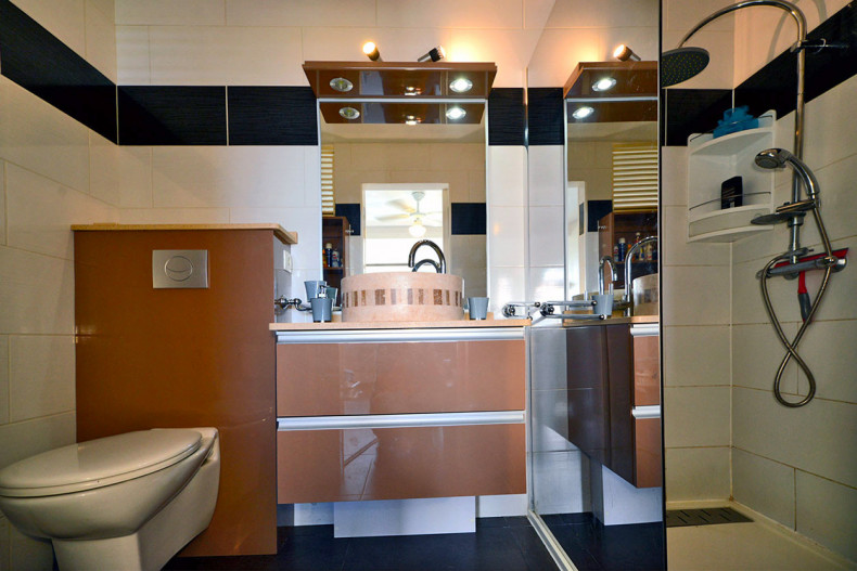 Location avec piscine et spa Le diamant