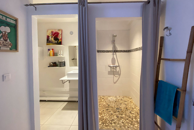 maison piscine sur le toit du Diamant