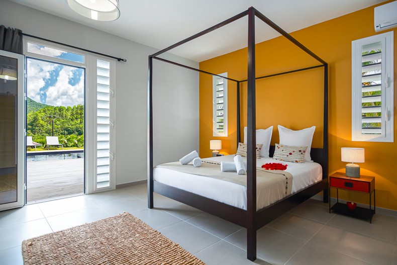 location villa MODERNE de luxe Martinique trois ilets