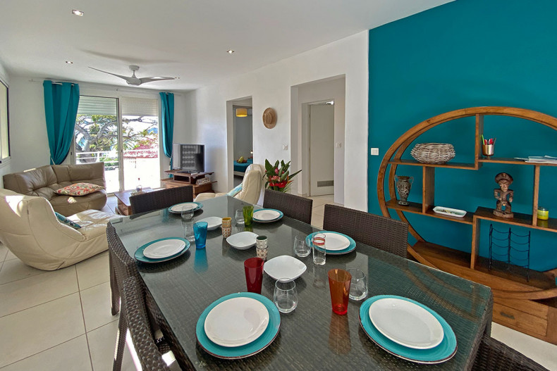 maison piscine sur le toit du Diamant sam