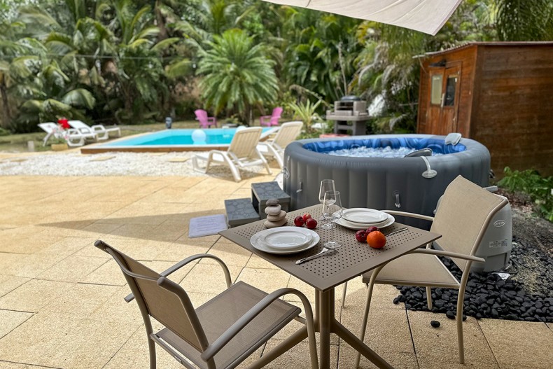 table le Hamac de la rivière salée