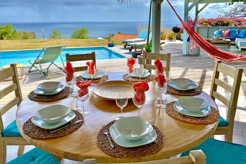 salle à manger extérieur