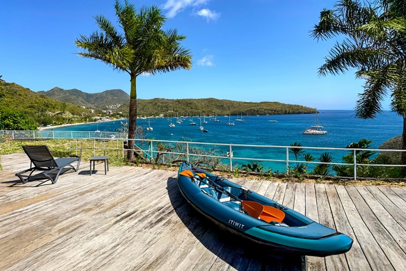 Fabuleuse Villa grande Anse d'arlet kayak