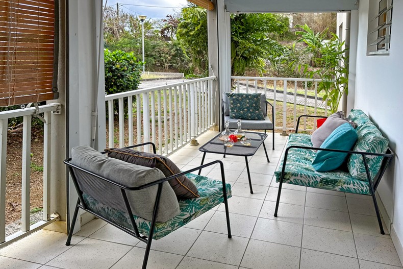 Location Martinique F2 anse à l'Ane Ti Kai nou