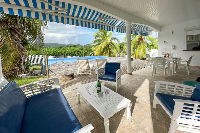 Location maison Sainte-Anne Tweety terrasse