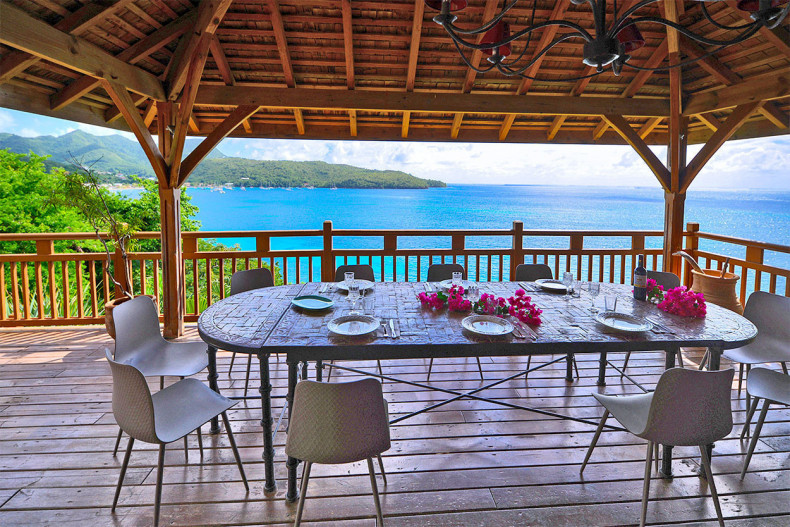 Vue mer location les Anses d'Arlet