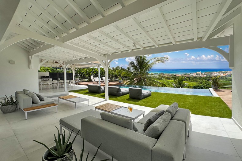 Villa 5 étoiles Martinique  terrasse