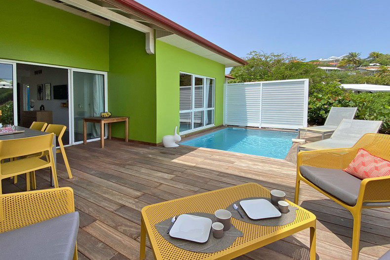 Piscine sur mer Martinique