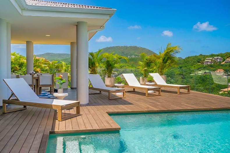 piscine villa luxe martinique