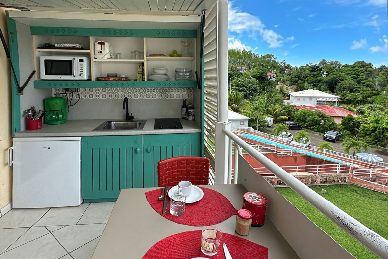 location Tartane F2 residence de la baie