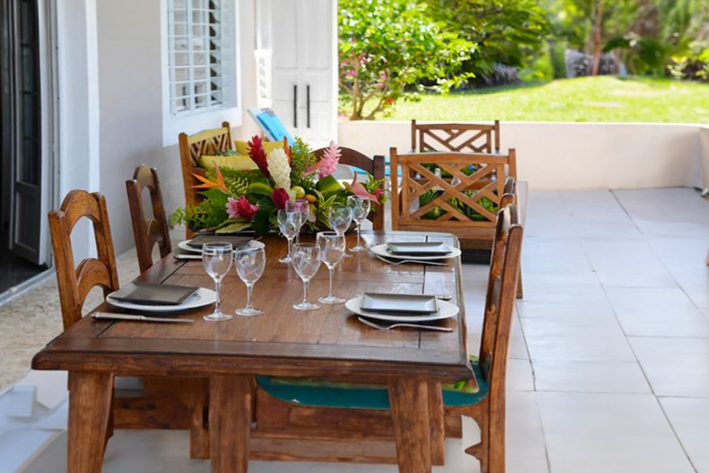 Location villa 6 ch Martinique piscine le vauclin rerrasse