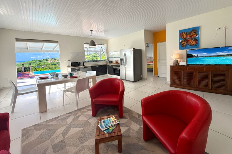 Location villa le Carbet Ti Sunset