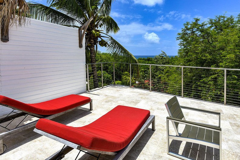 location bungalow martinique Ti Turquoise vue mer
