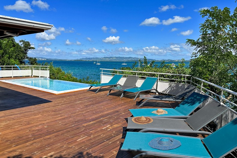 Piscine martinique débordement