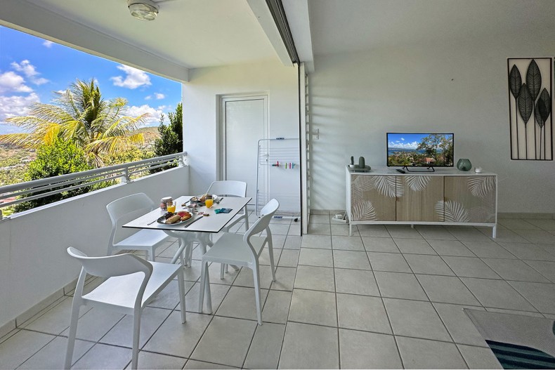 Location appartement T2 turquoise Trois Ilets