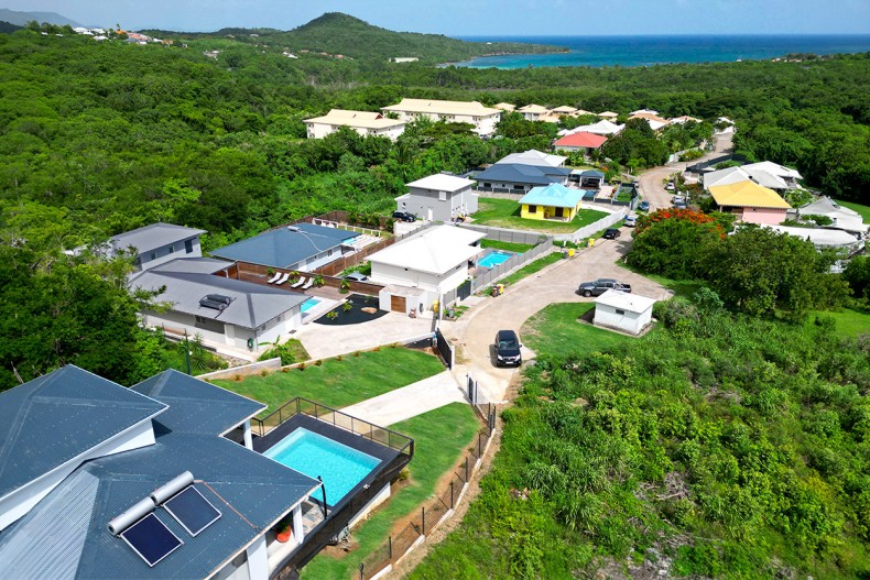 villa Diamant Bleu martinique Vue mer