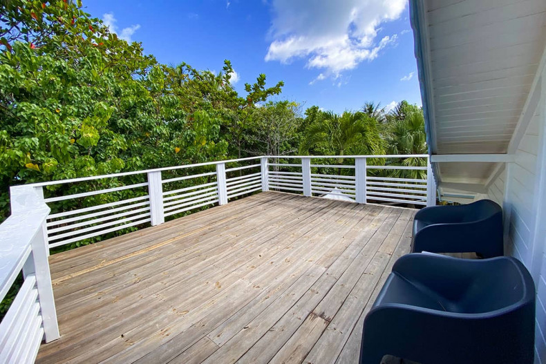 villa Tartane terrasse CH1 Bambou