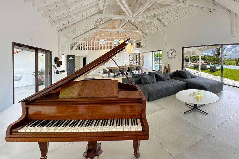 Villa 5 étoiles Martinique Piano