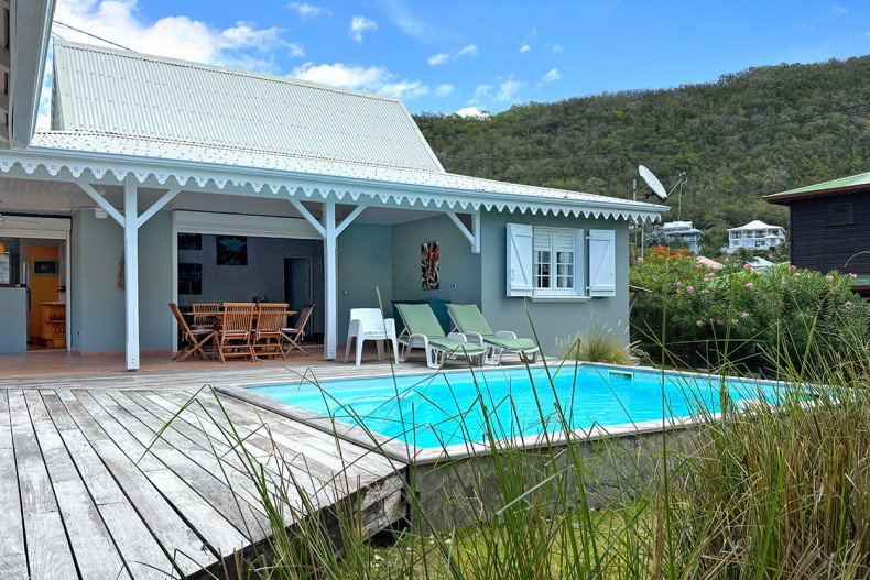 Villa rose du Diamant Martinique