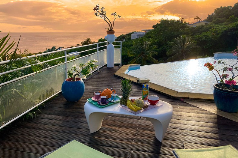 Villa coucher Soleil Martinique