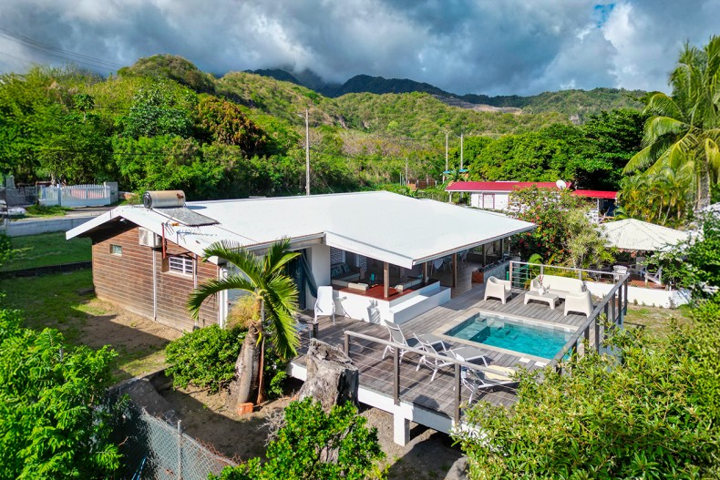 villa bord de mer Martinique saint-pierre
