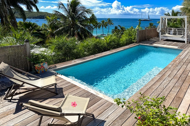 villa de la baie de grande Anse