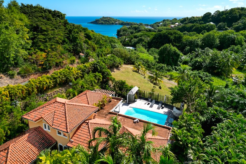 Villa de luxe Martinique Eden vert