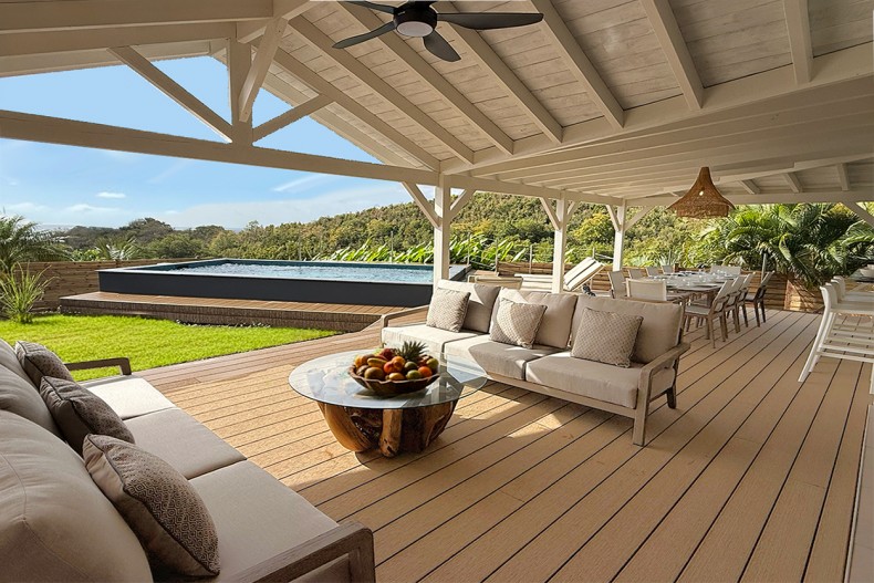 Villa de Luxe Cap salon exte