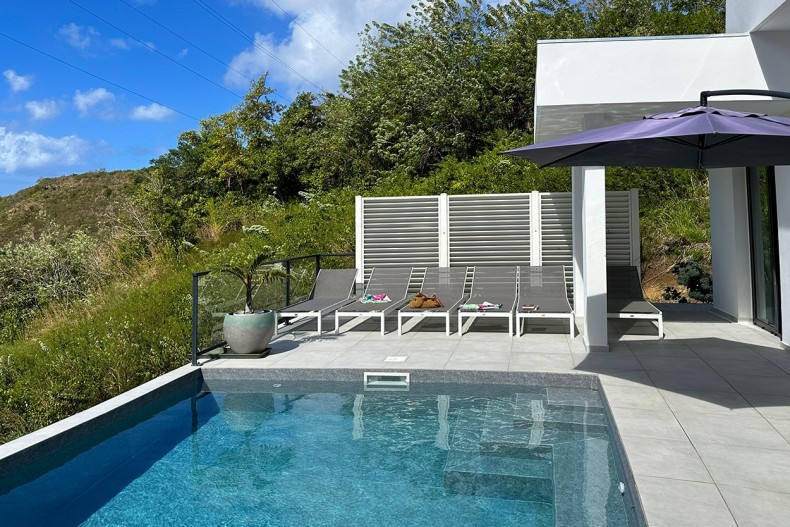 villa MODERNE prestige Martinique piscine