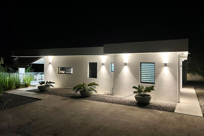 Villa MODERNE nuit martinique