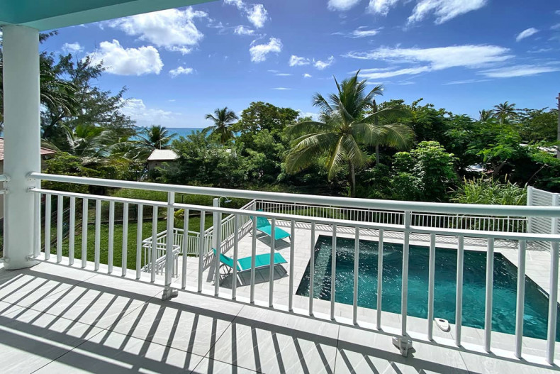 Villa le Bonheur Diamant piscine vue mer