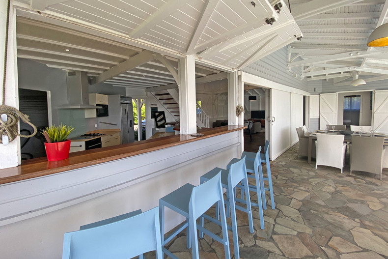 villa le vauclin 6 personnes vue mer piscine bar 2