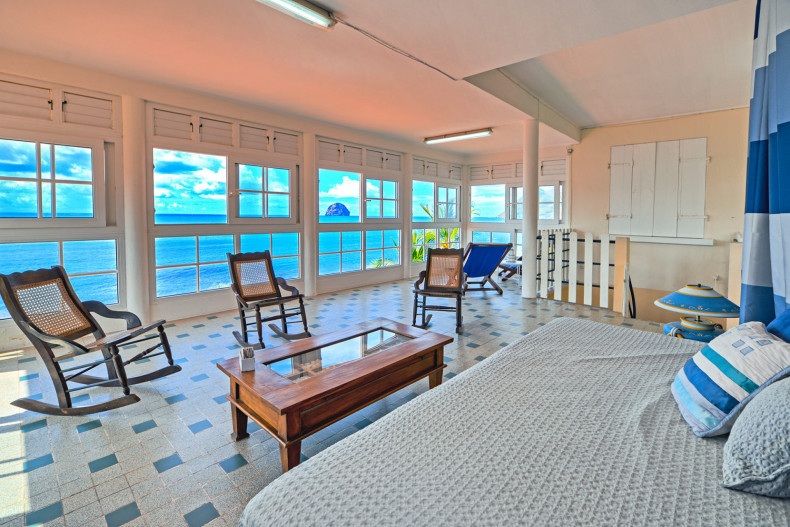 maison familliale sur la plage du diamant