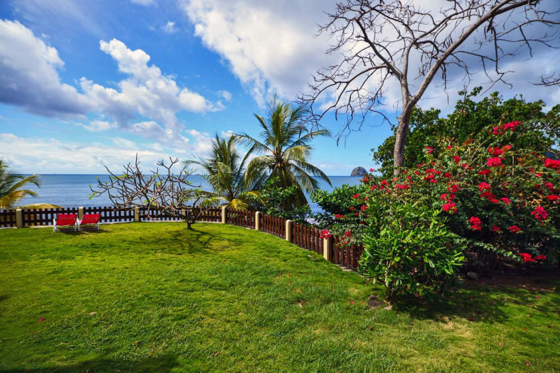 L'arrivée à la plage du diamant