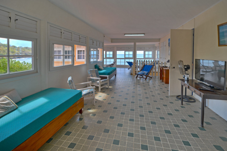 Salon TV à l'étage