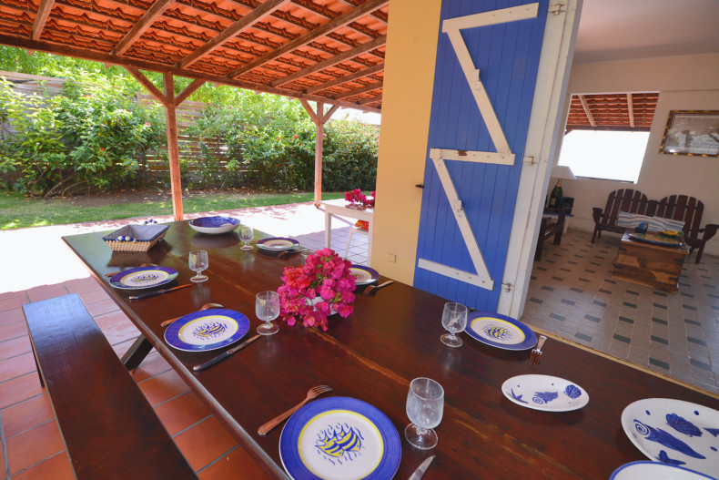 Repas sur la lage du diamant