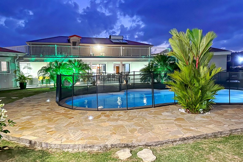 Villa Pomme cannelle  de nuit