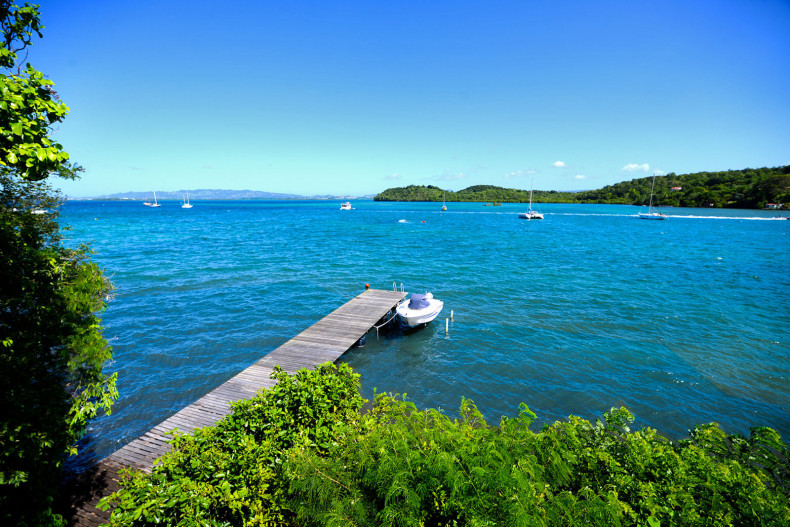Villa avec ponton et piscine les trois ilets