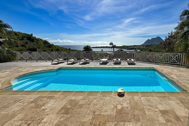 Villa vue sur le rocher du diamant