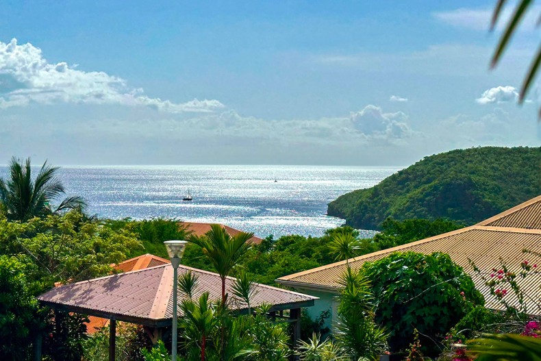 Vue villa Coquillage